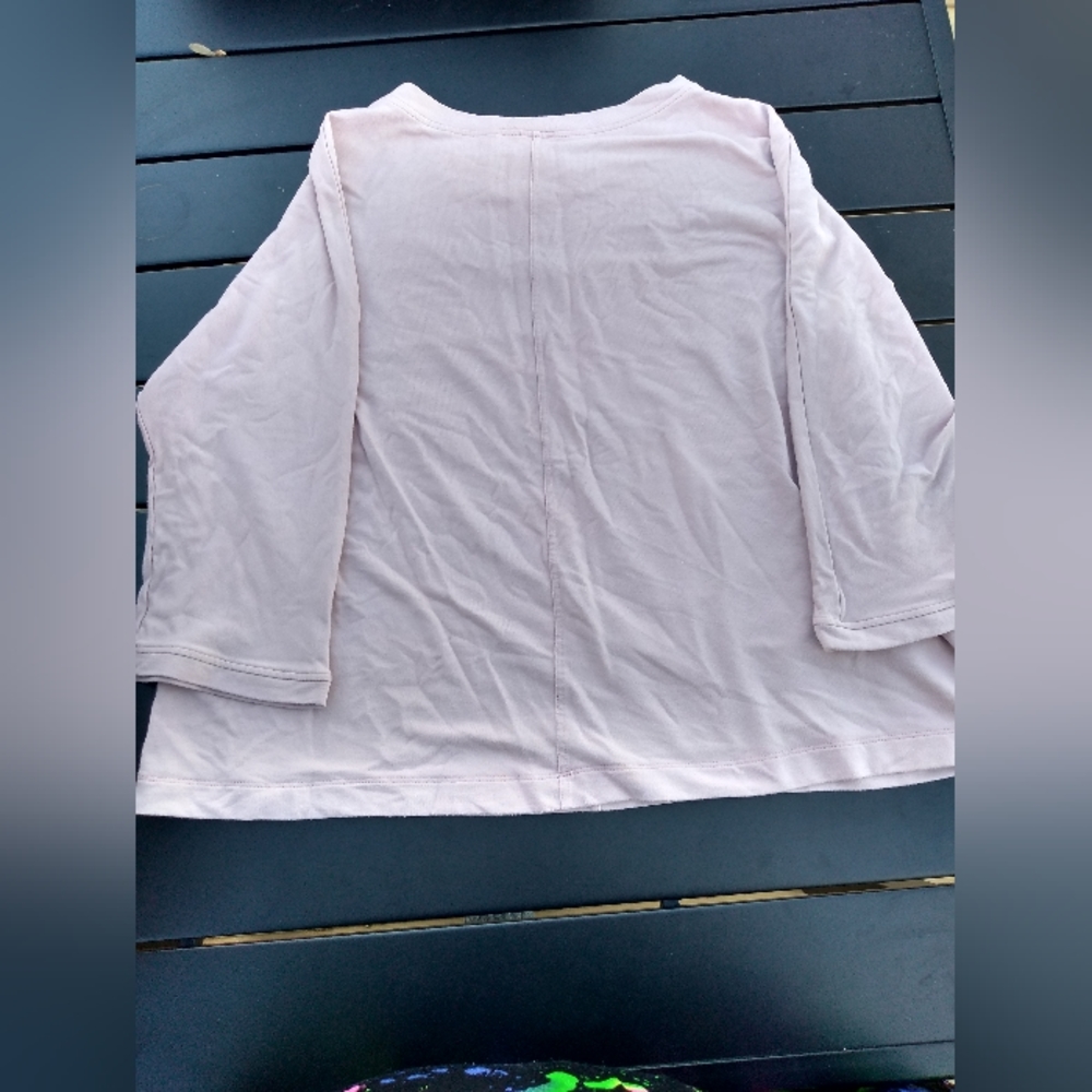 Pure Essence Urbanology Pink 3/4 Sleeve Shirt, Sz. Large, Made in Canada… - Picture 2 of 6